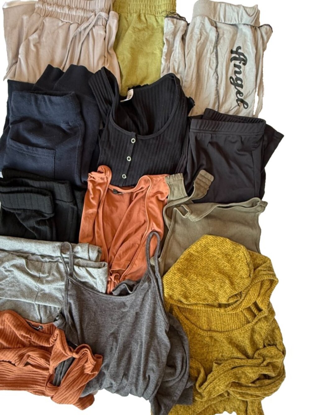 FASHION KNIT TOP PANTS SKIRT ROMPER MIXED BRAND BUNDLE LOT OF 13 WOMENS SMALL